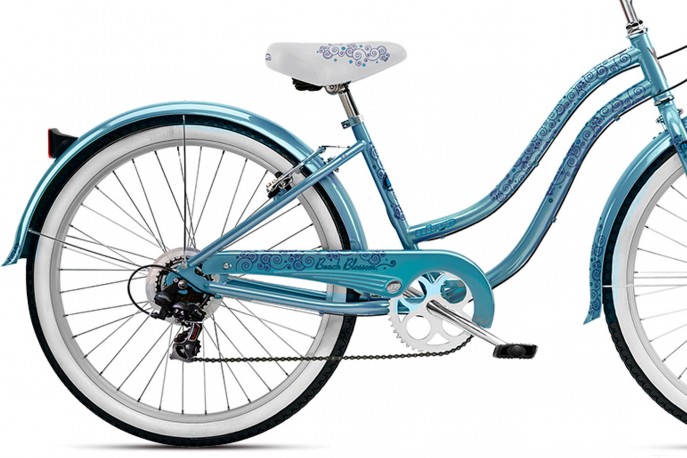 nirve beach blossom women's cruiser bike