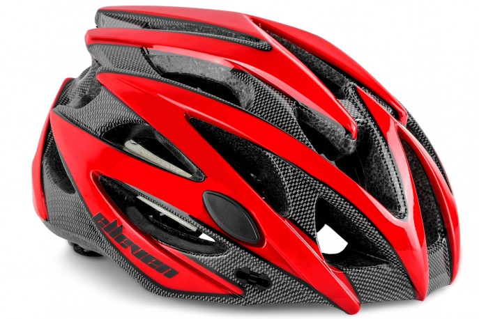 Capacete Ciclista Adulto Inmold Com Viseira MV29 - Elleven